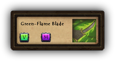 Green-Flame Blade